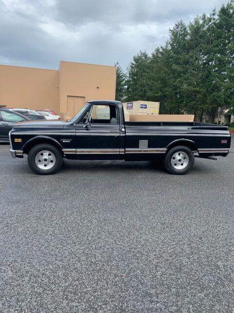 1969 Black Chevrolet C-10 Standard Cab Pickup