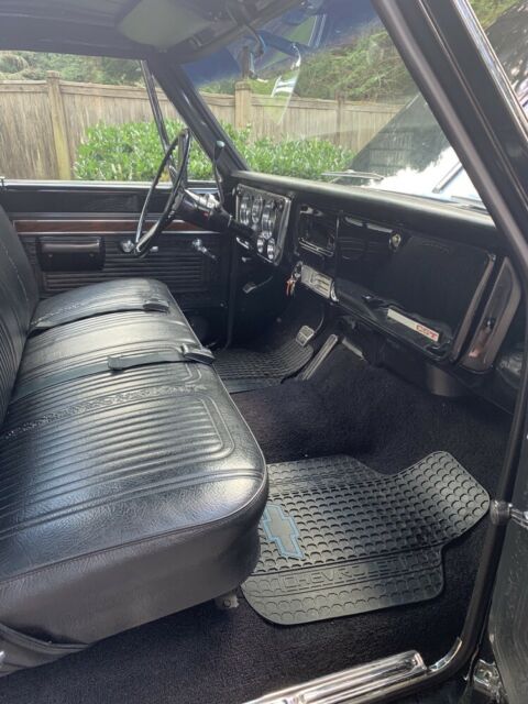 1969 Black Chevrolet C-10 Standard Cab Pickup