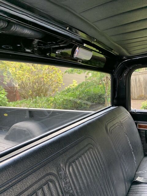 1969 Black Chevrolet C-10 Standard Cab Pickup