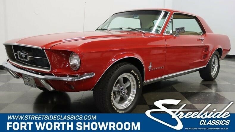 1967 Red Ford Mustang Coupe