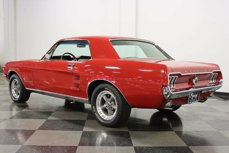 1967 Red Ford Mustang Coupe
