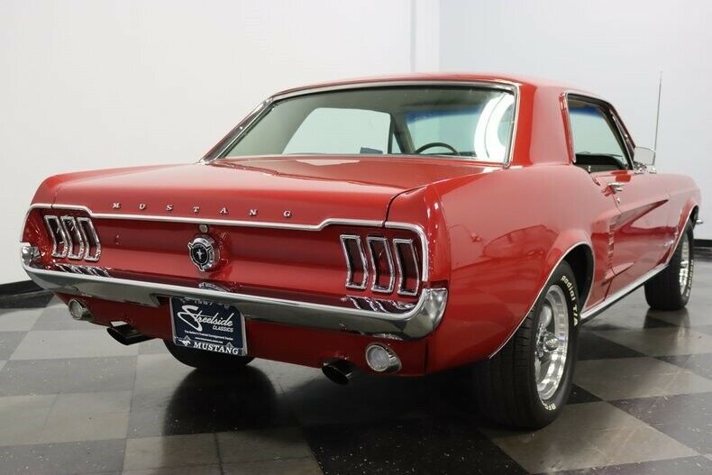 1967 Red Ford Mustang Coupe