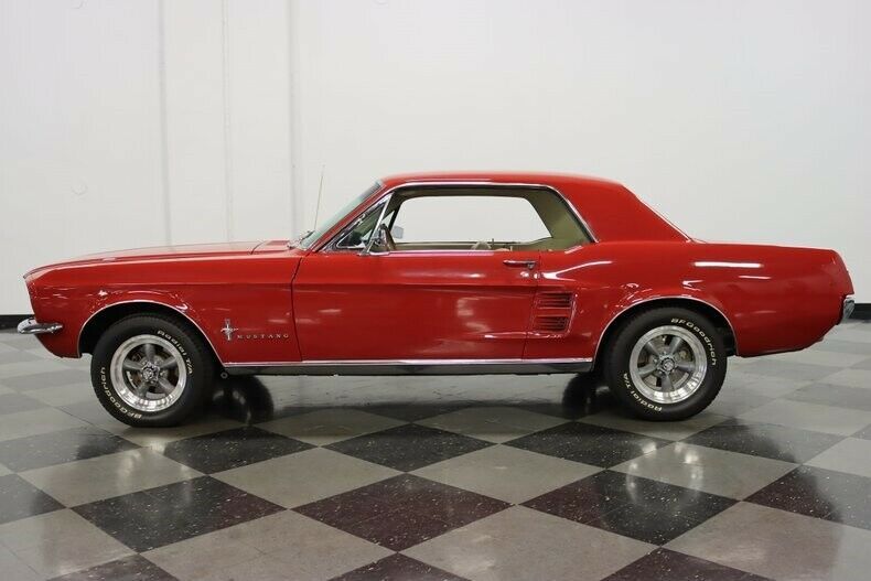 1967 Red Ford Mustang Coupe