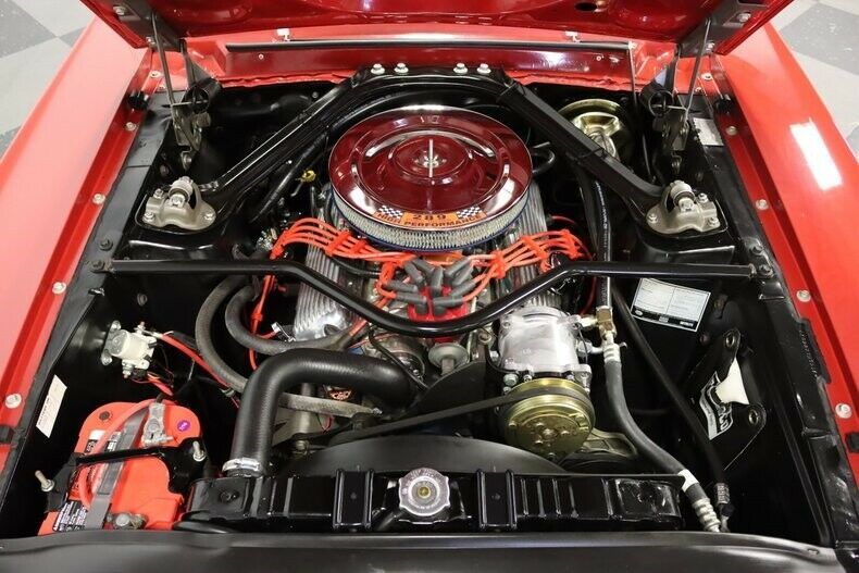 1967 Red Ford Mustang Coupe
