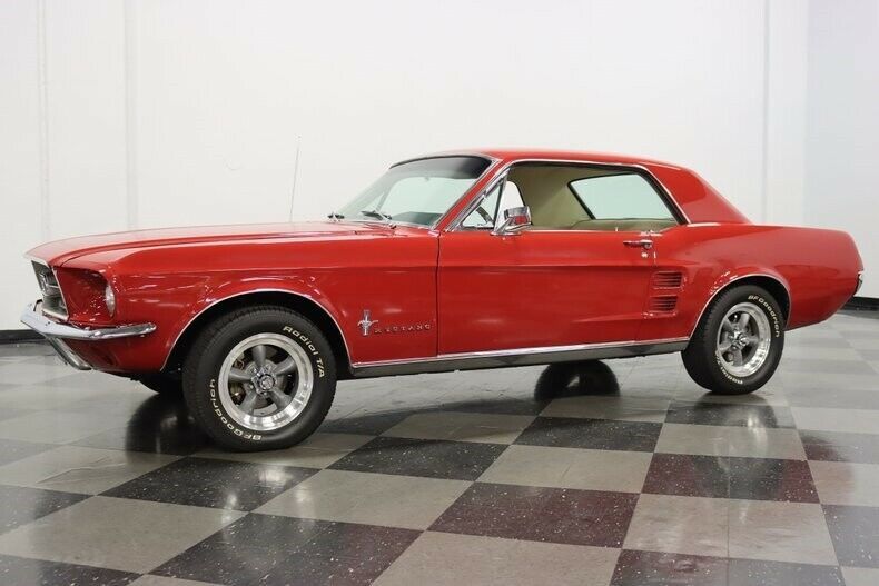 1967 Red Ford Mustang Coupe