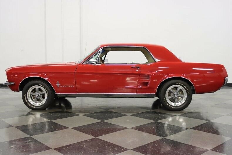 1967 Red Ford Mustang Coupe