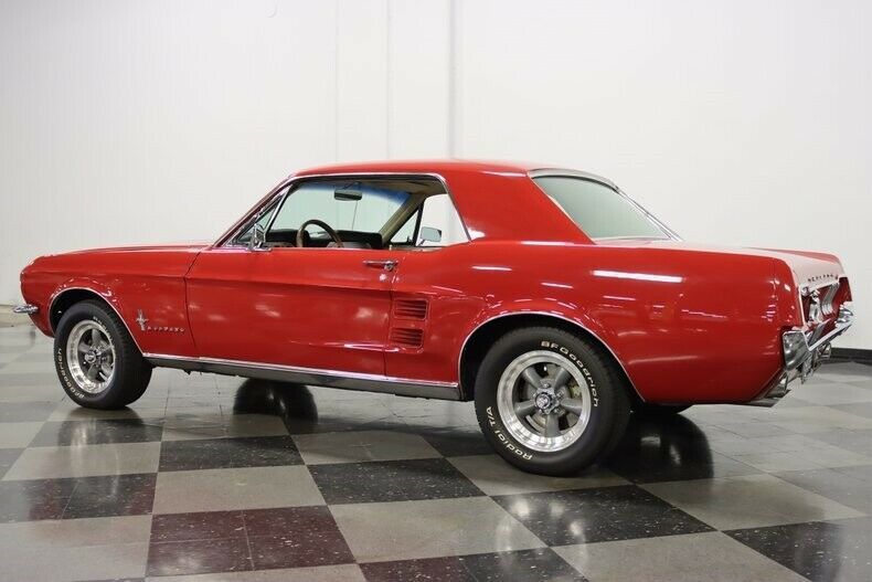 1967 Red Ford Mustang Coupe