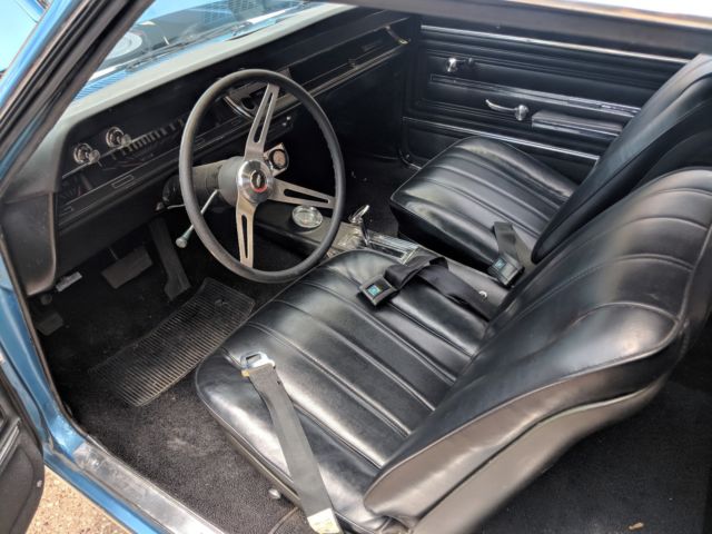 1966 Blue Chevrolet Chevelle Coupe