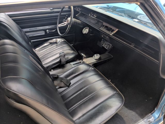 1966 Blue Chevrolet Chevelle Coupe