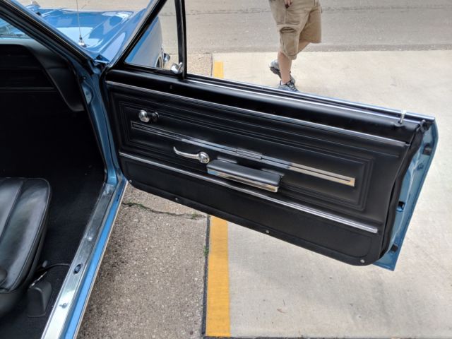 1966 Blue Chevrolet Chevelle Coupe