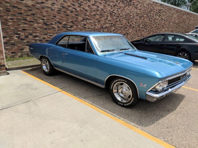 1966 Blue Chevrolet Chevelle Coupe