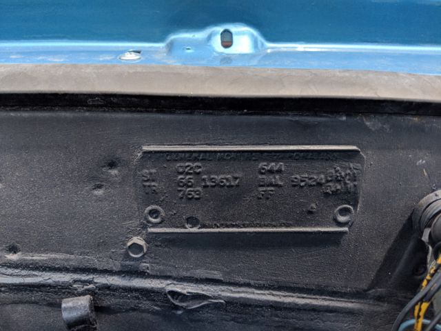 1966 Blue Chevrolet Chevelle Coupe
