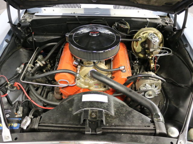 1967 Blue Chevrolet Camaro Convertible