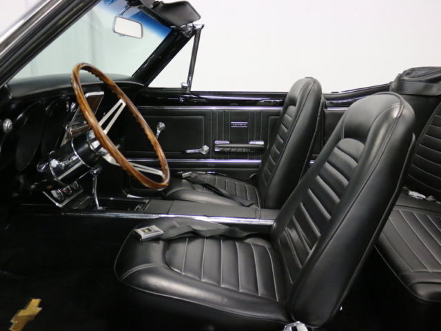 1967 Blue Chevrolet Camaro Convertible