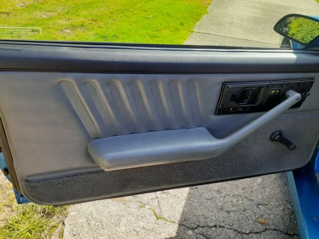 1992 Blue Chevrolet Camaro Convertible