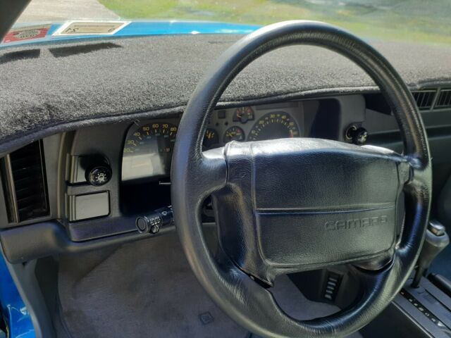 1992 Blue Chevrolet Camaro Convertible