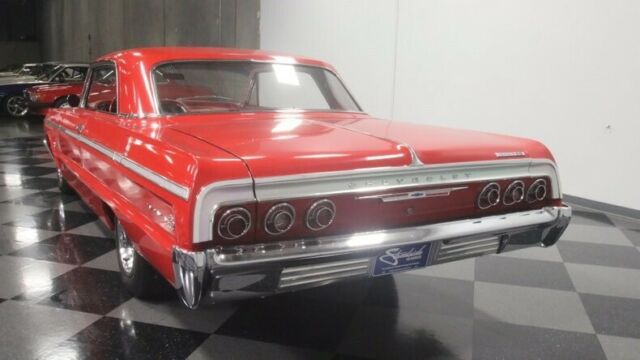 1964 Red Chevrolet Impala Hardtop