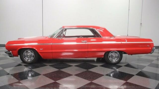 1964 Red Chevrolet Impala Hardtop