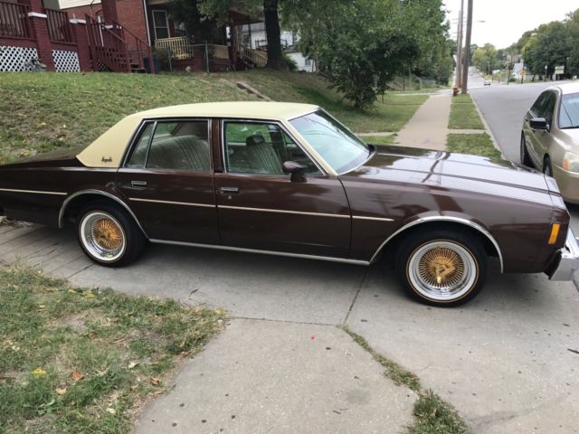 1977 Brown Chevrolet Impala Sedan