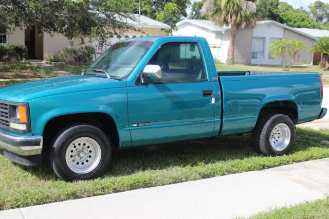 1993 Green Chevrolet C/K Pickup 1500 Extended Cab Pickup