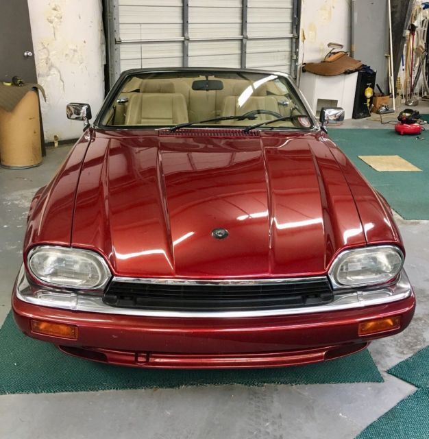 1994 Red Jaguar XJS Convertible