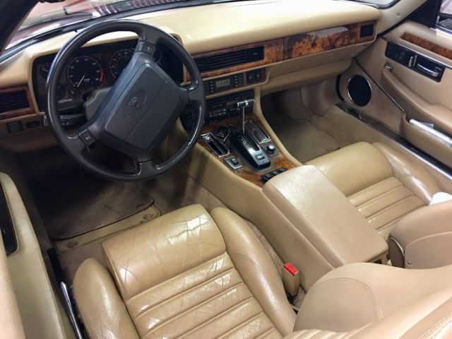 1994 Red Jaguar XJS Convertible