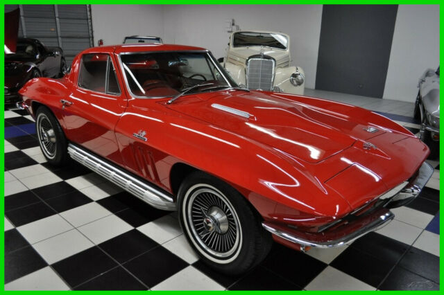 1966 Red Chevrolet Corvette Coupe