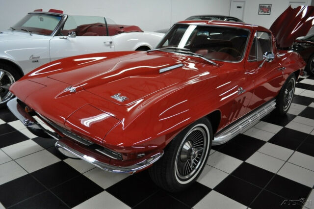 1966 Red Chevrolet Corvette Coupe