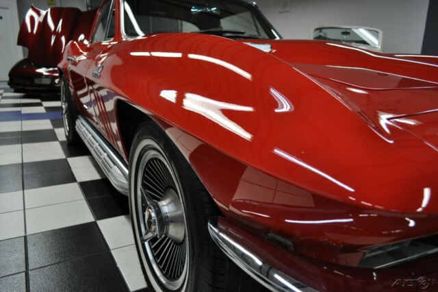 1966 Red Chevrolet Corvette Coupe