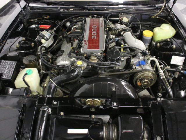 1985 Black Nissan 300ZX Coupe