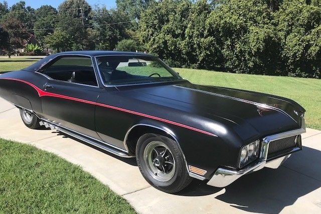 1970 Black Buick Riviera Coupe
