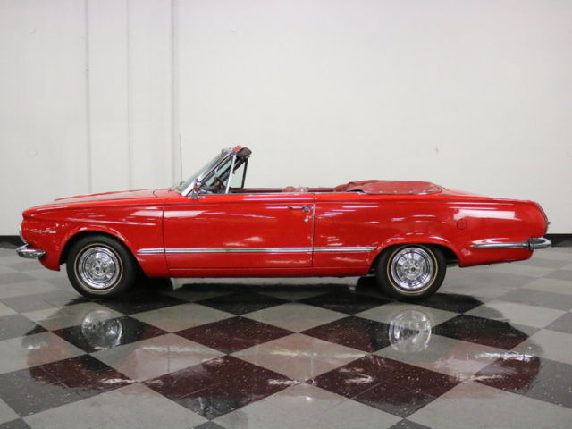 1964 Red Plymouth Valiant Signet Convertible