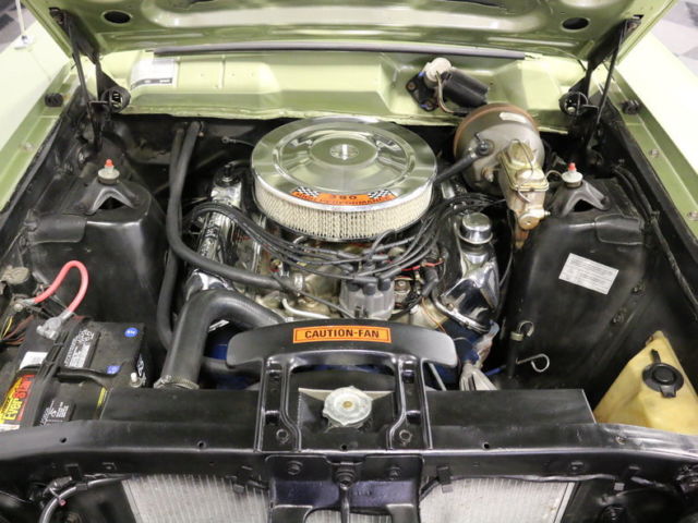 1968 Green Ford Torino Coupe