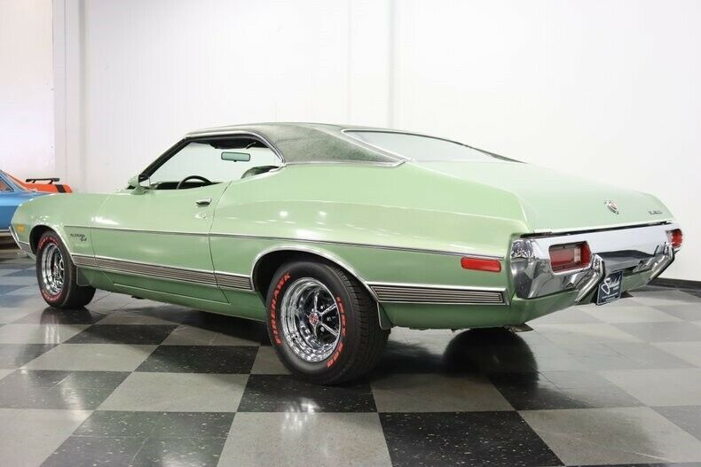 1972 Green Ford Torino Fastback