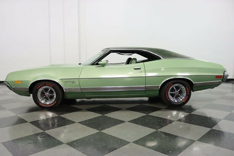 1972 Green Ford Torino Fastback
