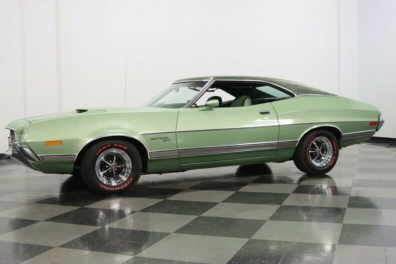 1972 Green Ford Torino Fastback