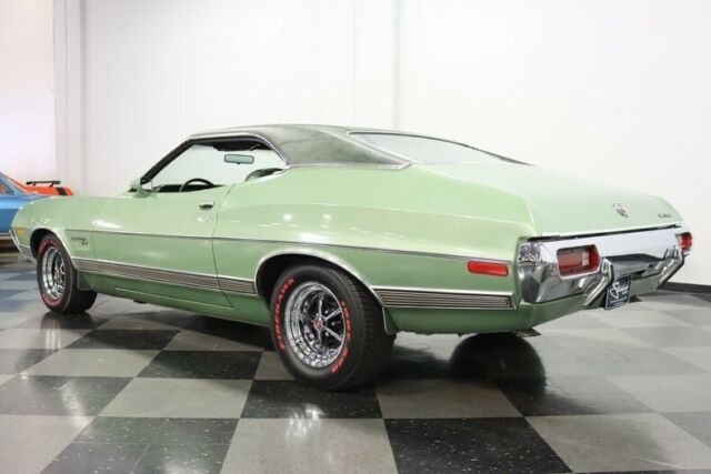 1972 Green Ford Torino Fastback