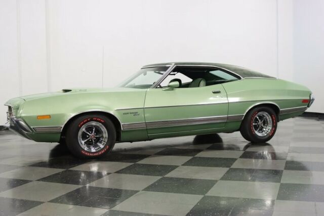 1972 Green Ford Torino Fastback