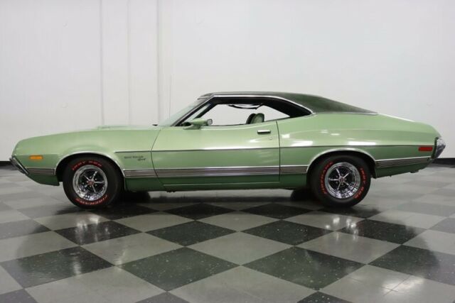 1972 Green Ford Torino Fastback
