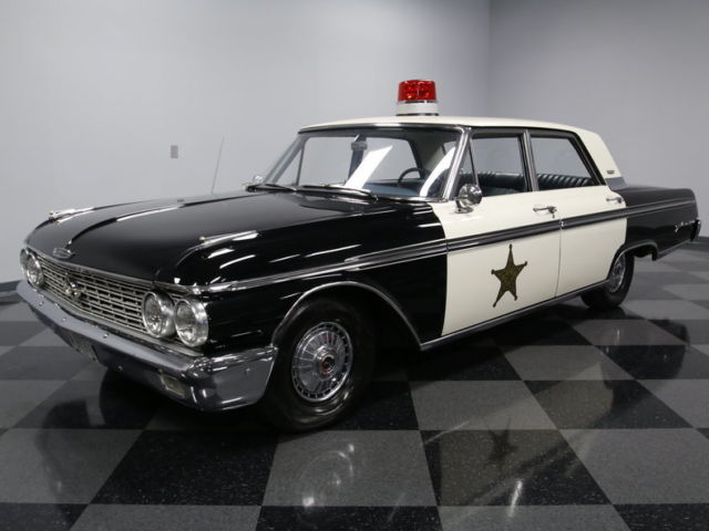 1962 Black Ford Galaxie Sedan