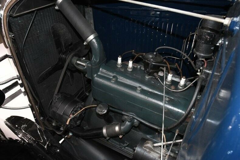 1931 Blue Ford Model A Roadster