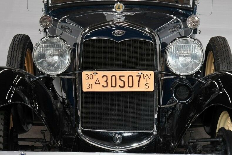 1931 Blue Ford Model A Roadster