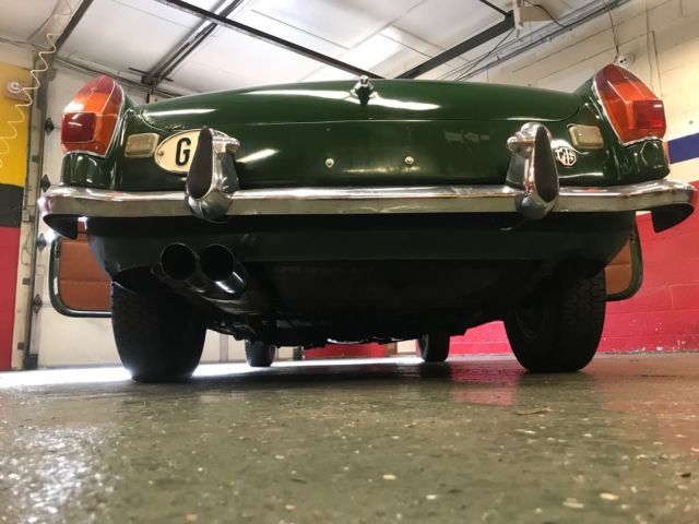 1971 Green MG MGB Convertible