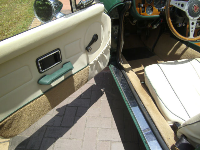 1978 green MG MGB Convertible