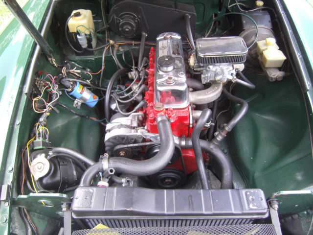 1978 green MG MGB Convertible