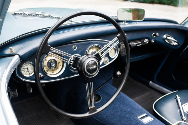 1959 Blue Austin Healey 3000 Convertible