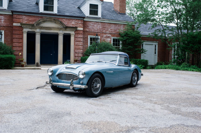 1959 Blue Austin Healey 3000 Convertible