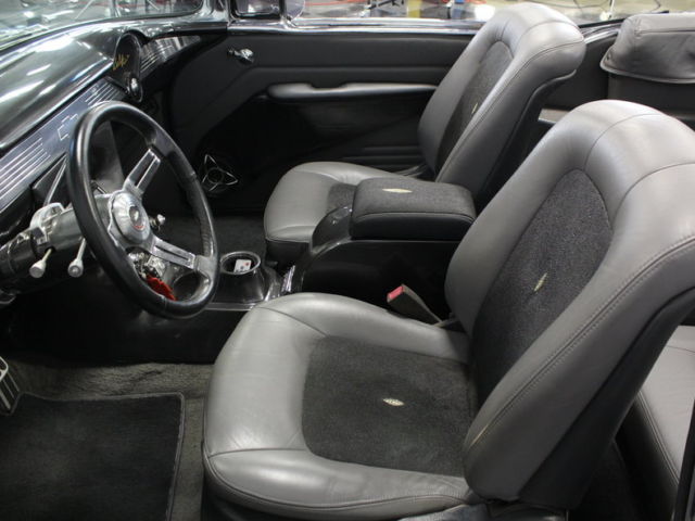 1955 Silver Chevrolet Bel Air/150/210 Convertible