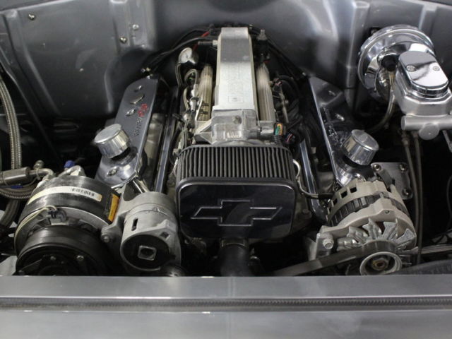 1955 Silver Chevrolet Bel Air/150/210 Convertible