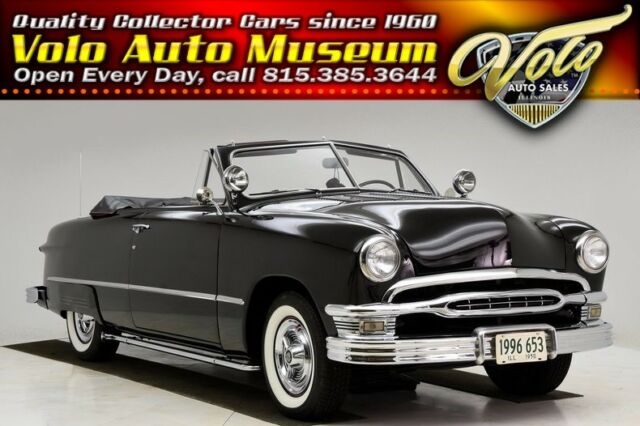 1950 Dark Plum Metallic Ford Custom Convertible